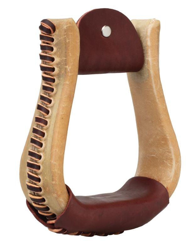 Weaver Rawhide 3in Neck Bell Stirrups