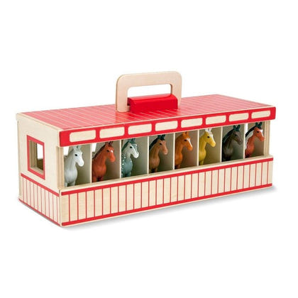Melissa and Doug Take-Along Show-Horse Stable Kit