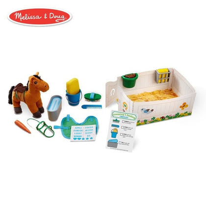 Melissa and Doug Horse Care Kids Play Set 23 Piece