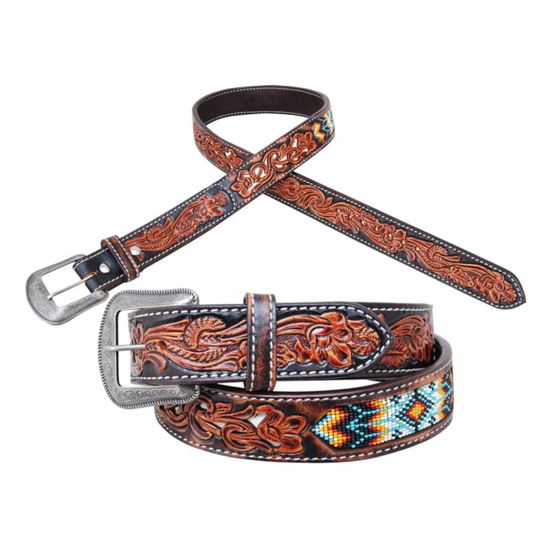 Circle Y Tribal Inlay Belt