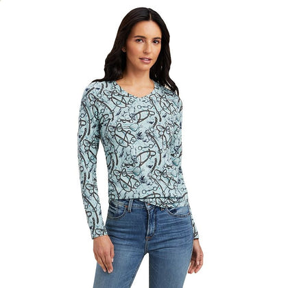 Ariat Ladies Melange Print T-Shirt