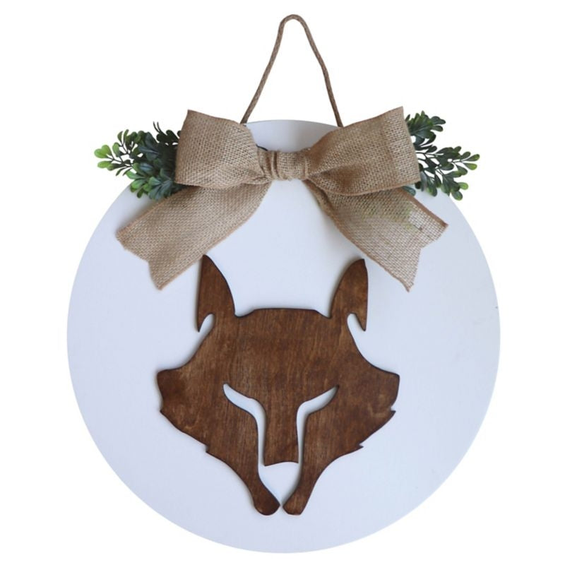 Fox Door Hanger 15in
