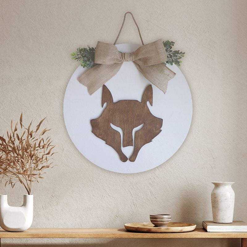 Fox Door Hanger 15in