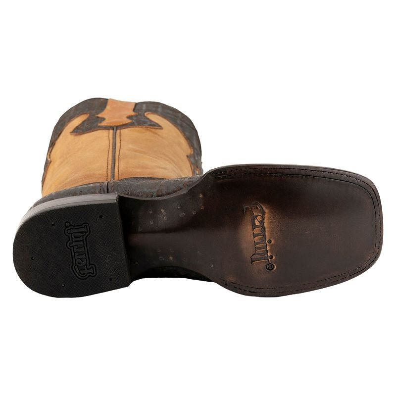 Ferrini Mens Acero Square Toe Boots