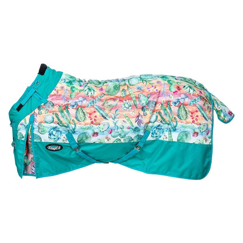Tough1 1200D Cactus Print Turnout Snuggit Neck