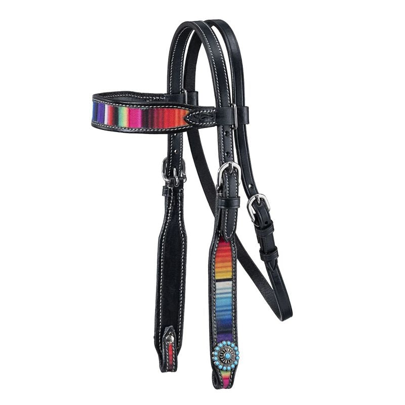 Tough1 Serape Print Mini Brow Headstall