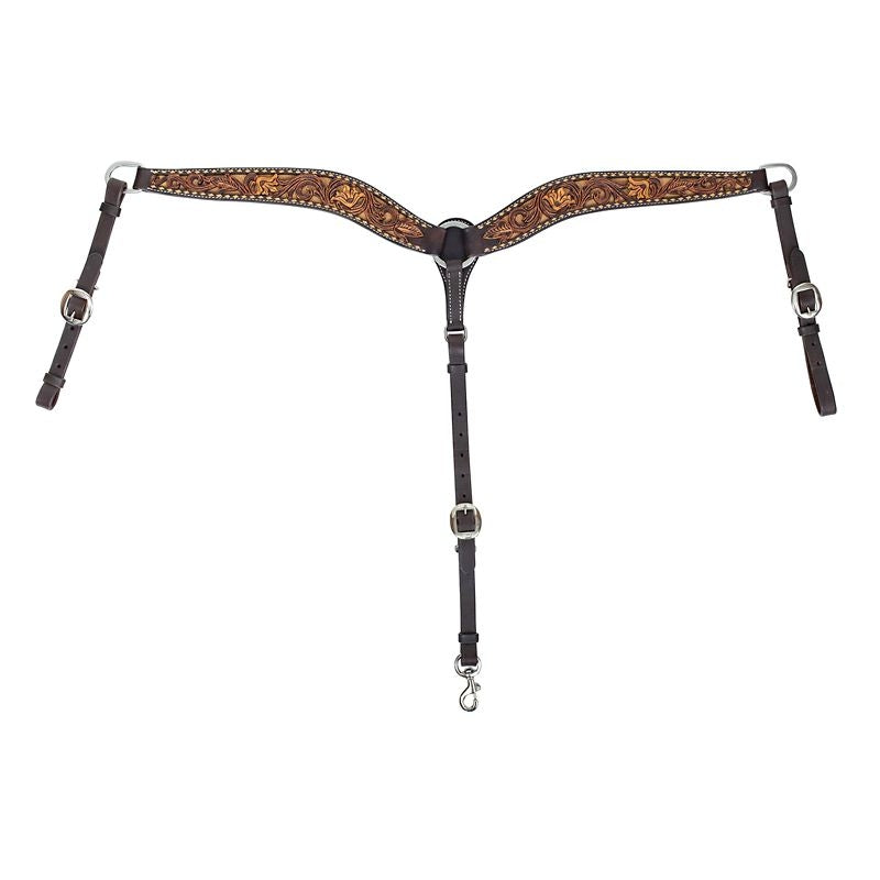 Circle Y Dusty Floral Breast Collar