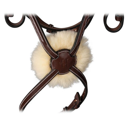 Huntley Sedgwick Fancy Stitch Fig 8 Bridle Full