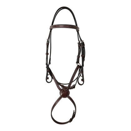 Huntley Sedgwick Fancy Stitch Fig 8 Bridle Full