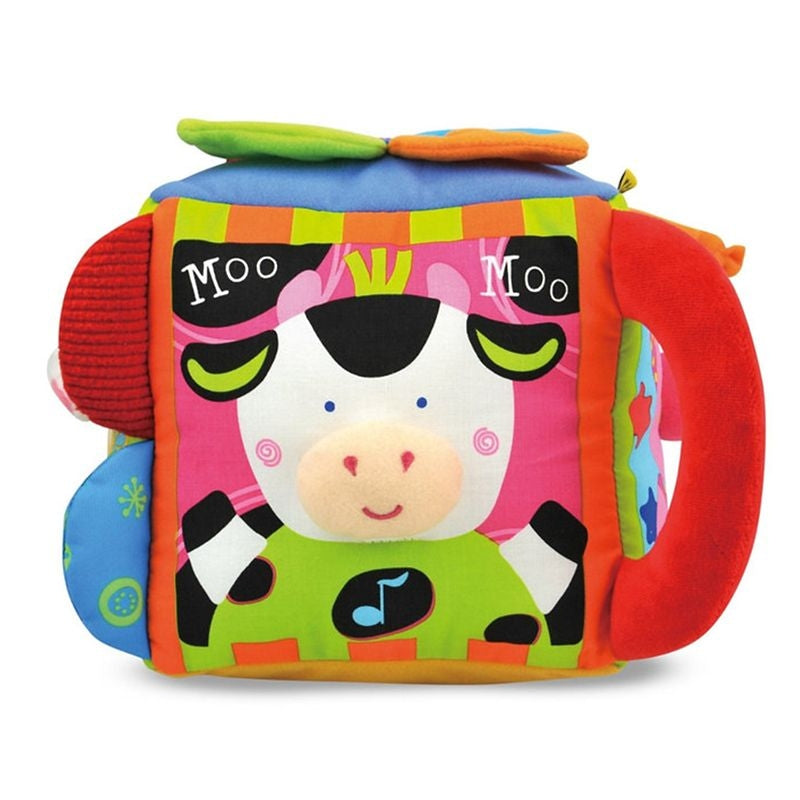 Melissa and Doug Musical Farm Cube Learning Toy