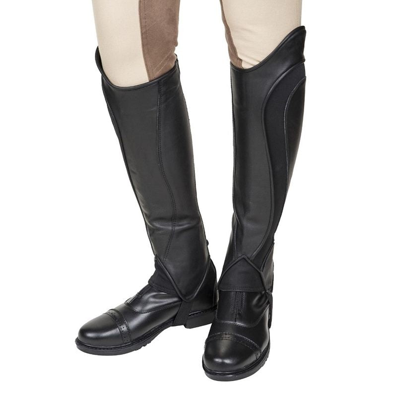 TuffRider Ladies Derby Leather Half Chaps