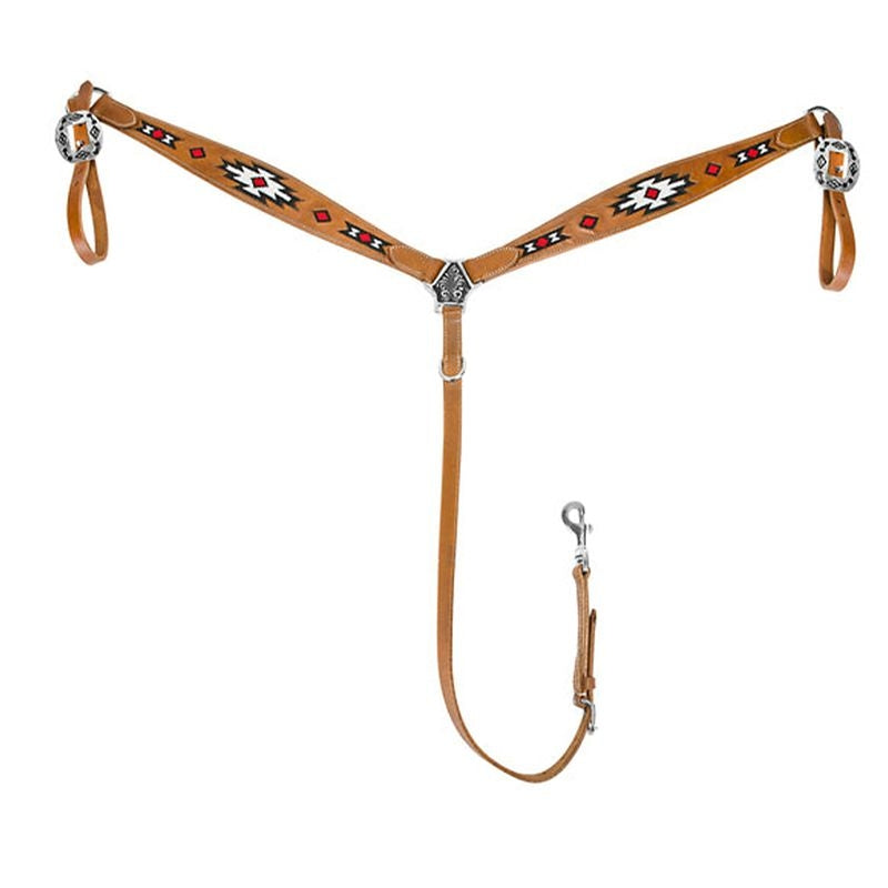 TuffRider Western Beaded Inlay Breast Collar