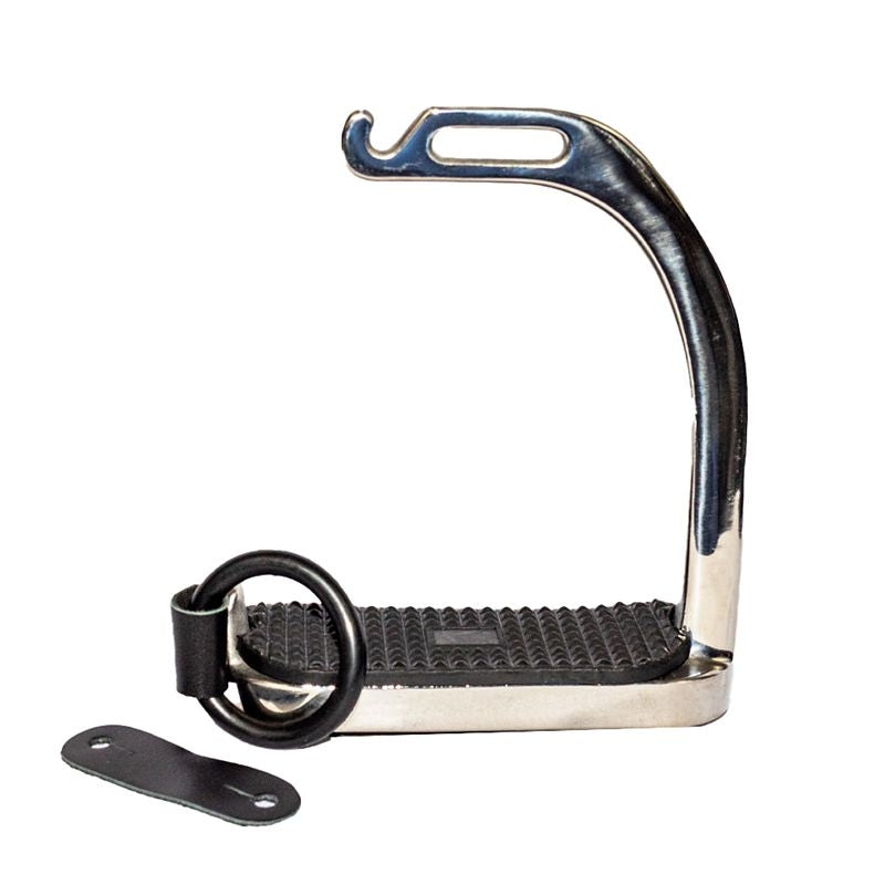 TuffRider Knife Edge Safety Stirrups Silver