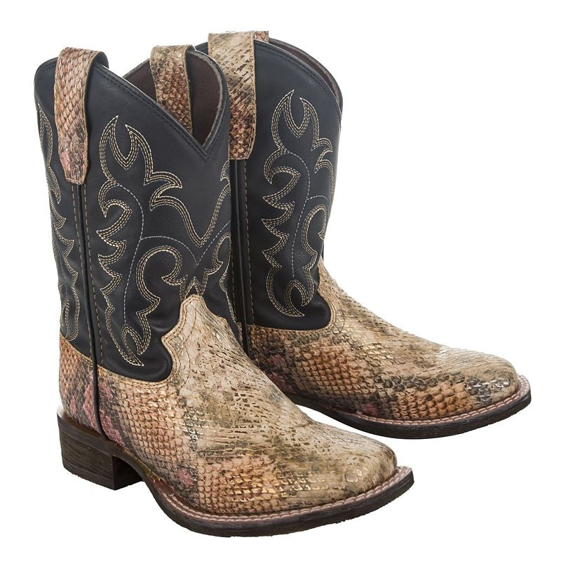 TuffRider Youth Snake In My Boot Western Black