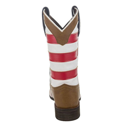 TuffRider Kids American Cowboy Boots Brown