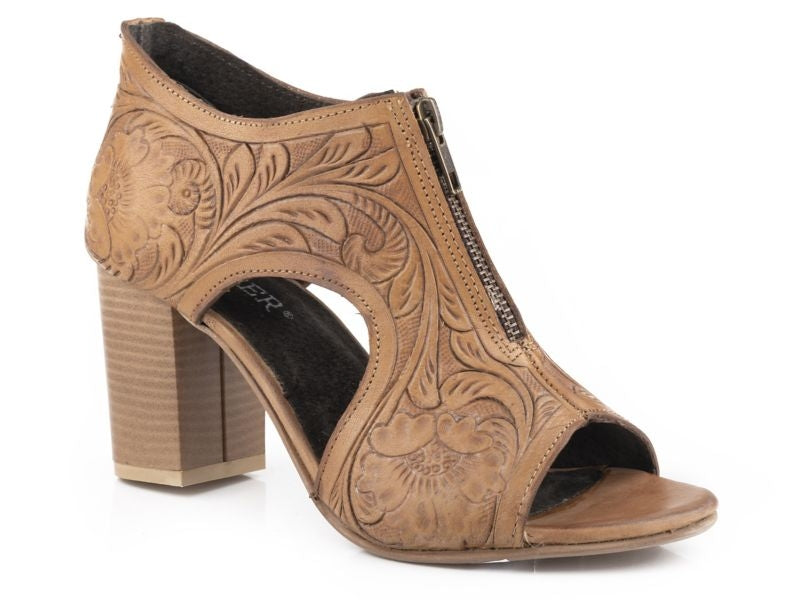 Roper Ladies Mika Front Zip Sandals
