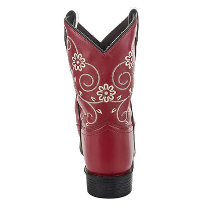 TuffRider Toddlers Floral Swirl Sq Toe Boots