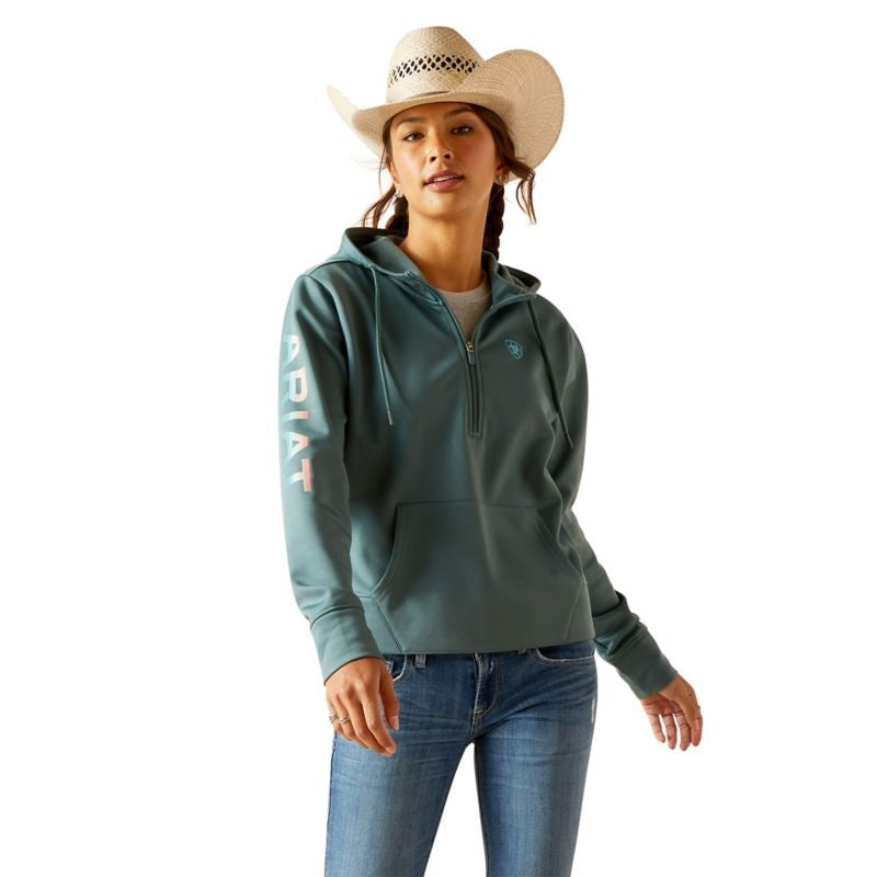 Ariat Womens 1/2 Zip Tek Hoodie