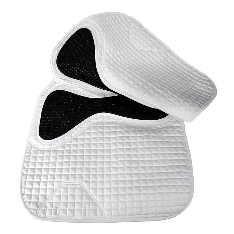 M. Toulouse Pro Comfort Flo Dressage Pad White