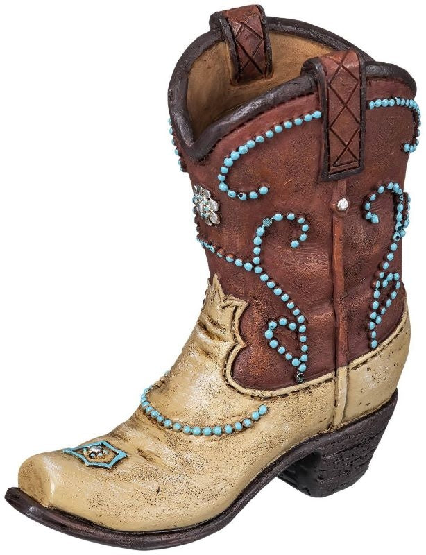 Tough1 Cowboy Boots Figurine