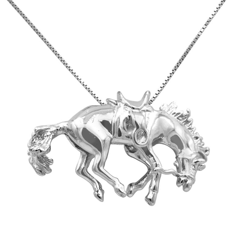 Kelly Herd Bucking Saddle Bronc Pendant