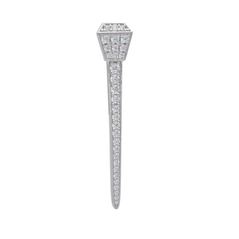 Kelly Herd Horseshoe Nail Tie Tack