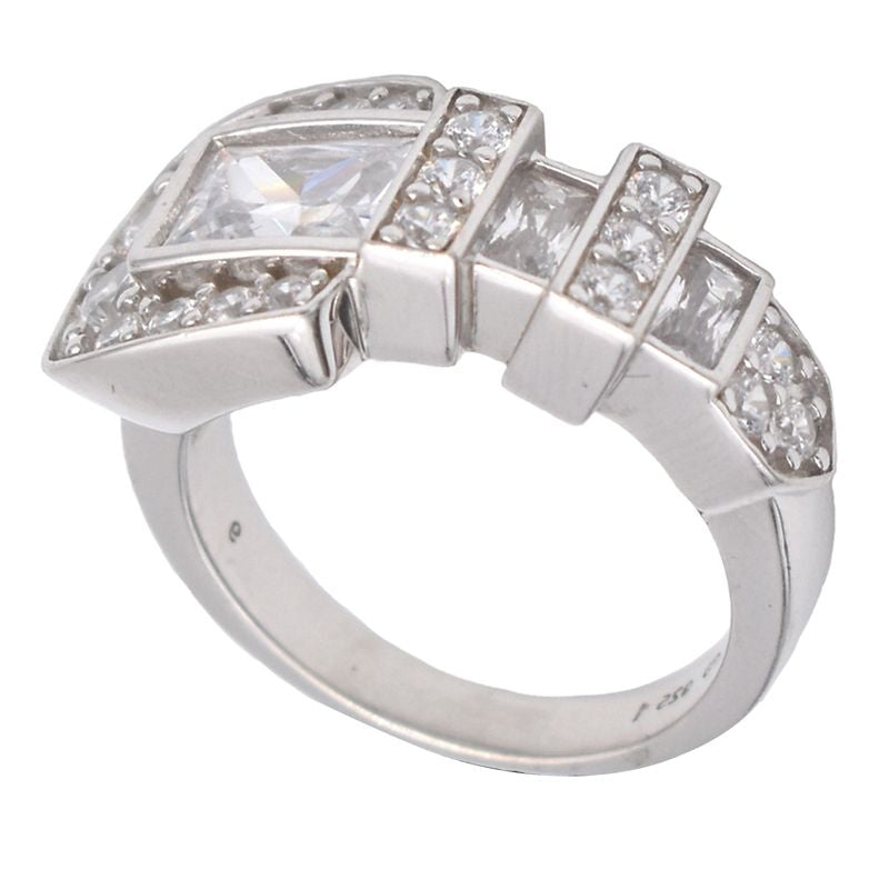Kelly Herd Clear Ranger Style Large Buckle Ring