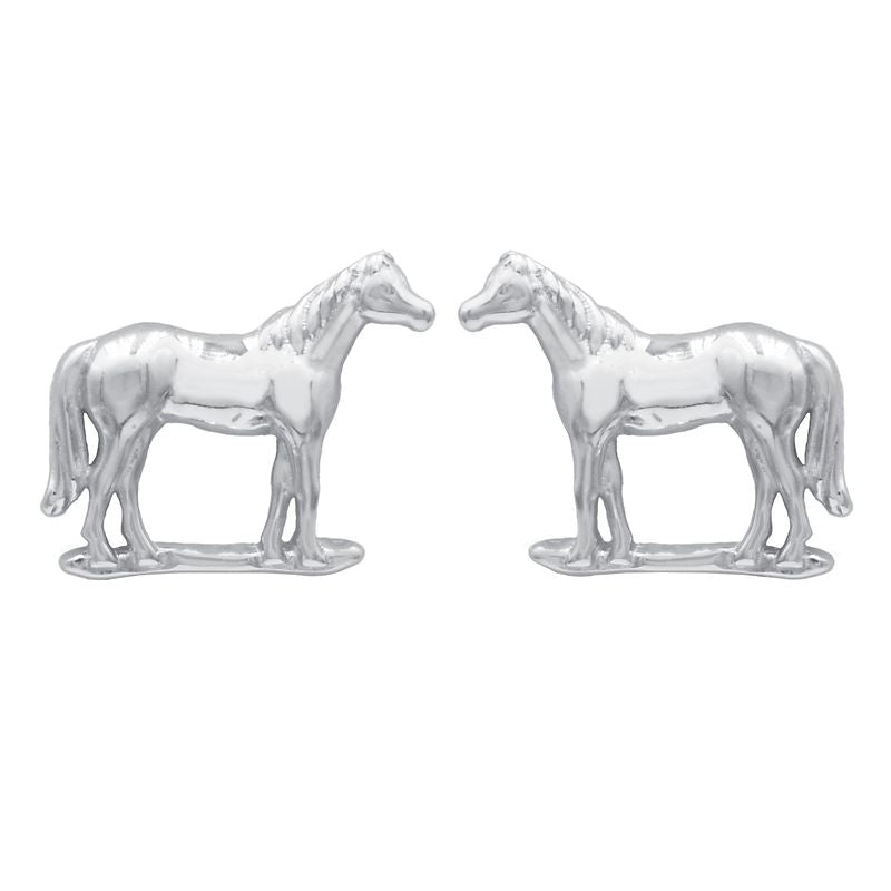 Kelly Herd Halter Horse Earrings
