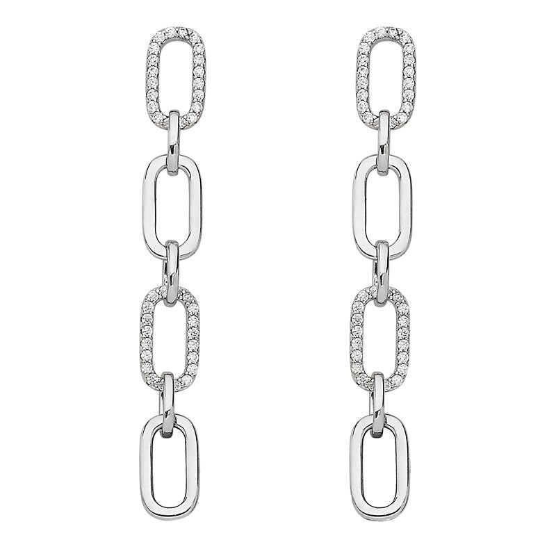 Kelly Herd 4 Link Paper Clip Earrings