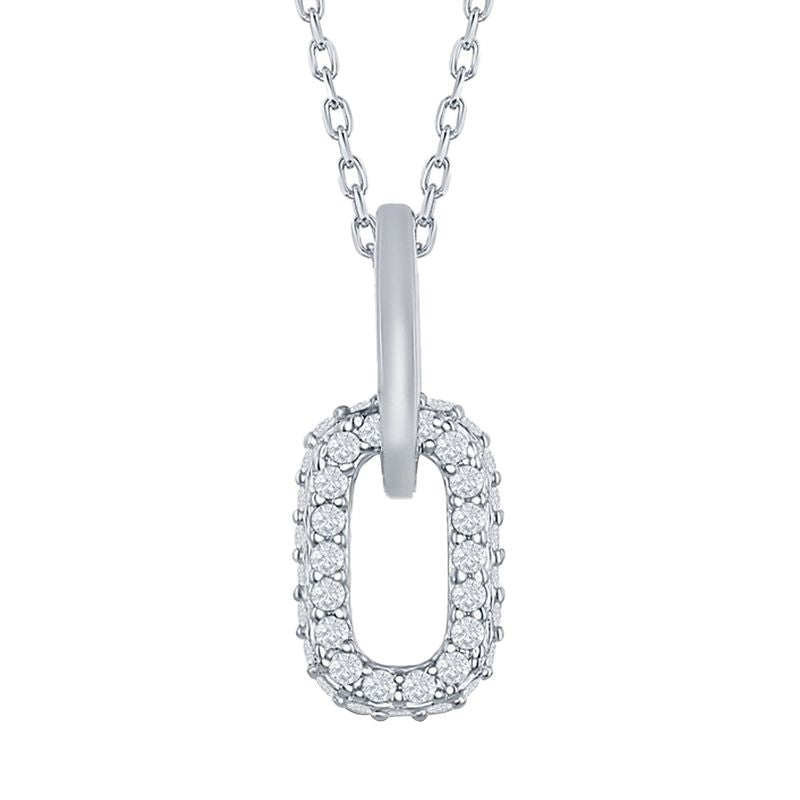 Kelly Herd 2 Link Paper Clip Pendant