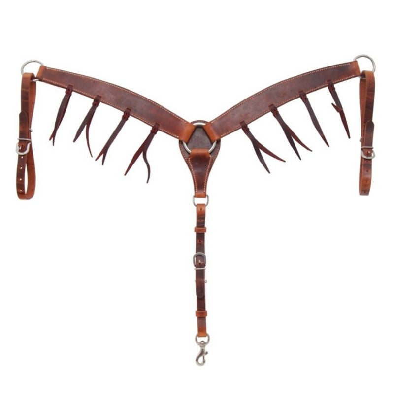 Oxbow Harness Leather BreastCollar with Latigo Brown
