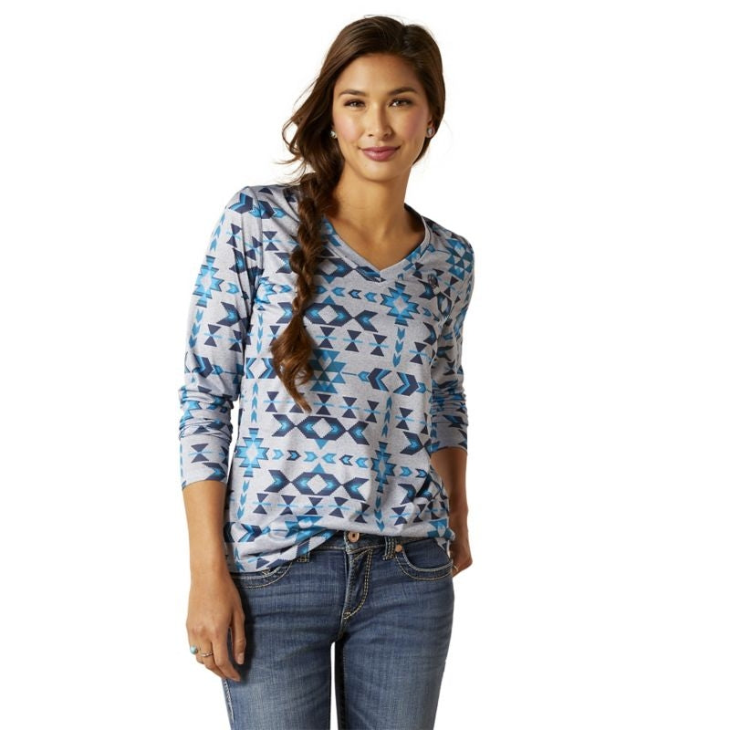 Ariat Ladies Laguna L/S Print Top