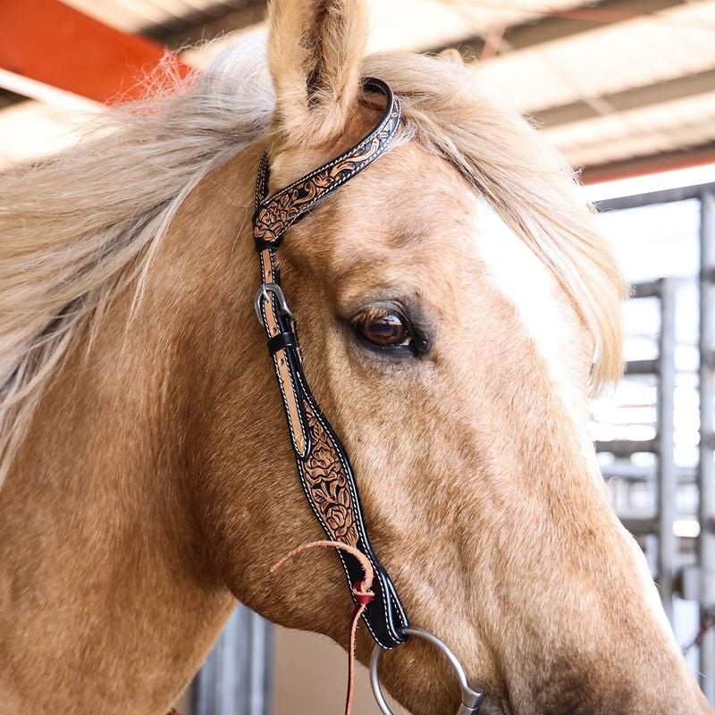 Circle Y Blooming Wild One Ear Headstall