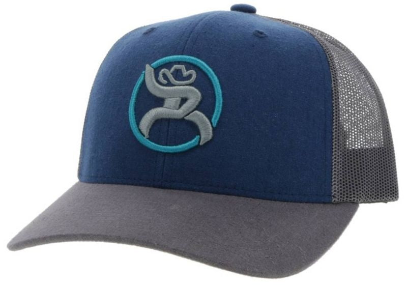 Hooey Strap Roughy Trucker Cap with Circle Patch