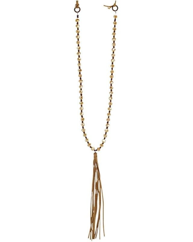 Montana SS Ladies Whispering Tails Golden Necklace