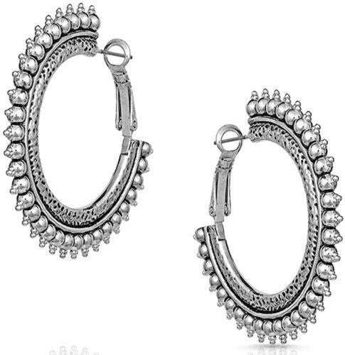 Montana Silversmiths Sun Ray Hoop Earrings