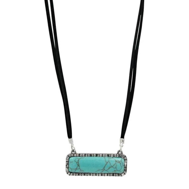 Montana SS Western Tablet Attitude Necklace