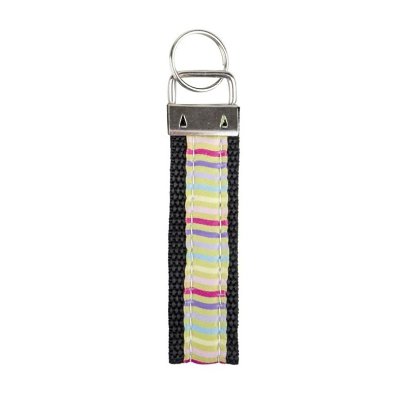 Gatsby Ribbon Key Fob Keychain