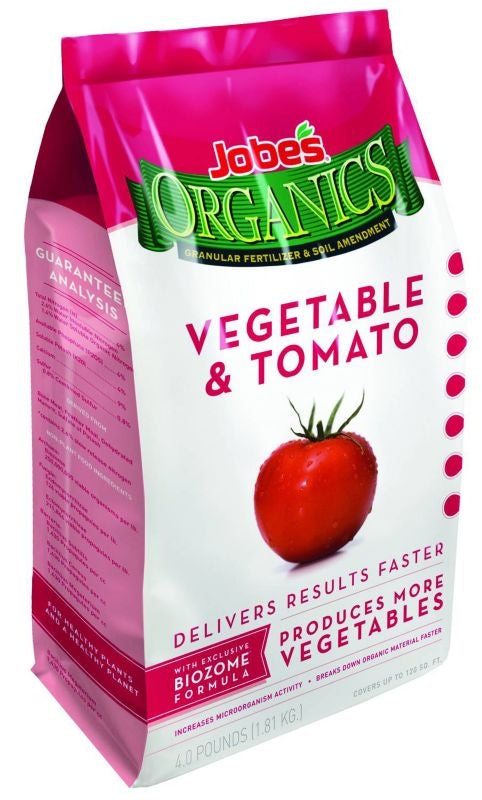 Jobes Organics Veg and Tomato 4 lbs