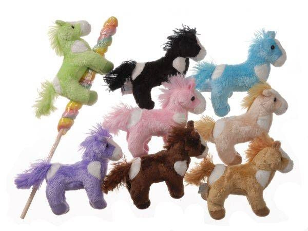 Gift Corral Plush Horse On Twisted Lollipop