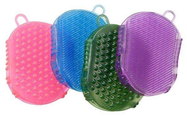 Tough1 Rubber Jelly Scrub Mitt 6 Pack