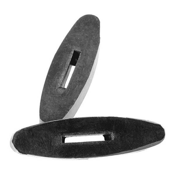HorZe Black Rein Stoppers Black