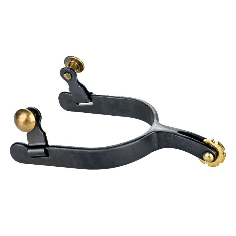 Tabelo BS Short Shank Roping Spurs Mens