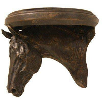 Sculpture Horse Head Sconce/Wall Bracket