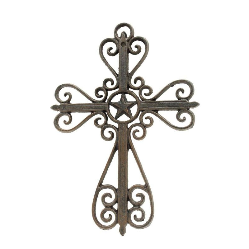 Western Moments Star Wall Cross