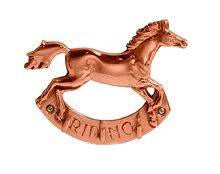 Horse Fare Copper Riding Key Holder