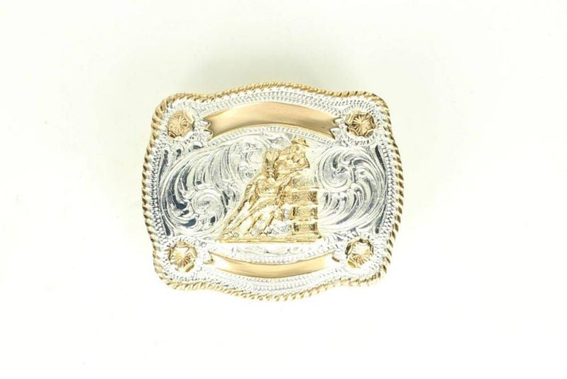 Crumine Kid Engravable Barrel Racer Buckle