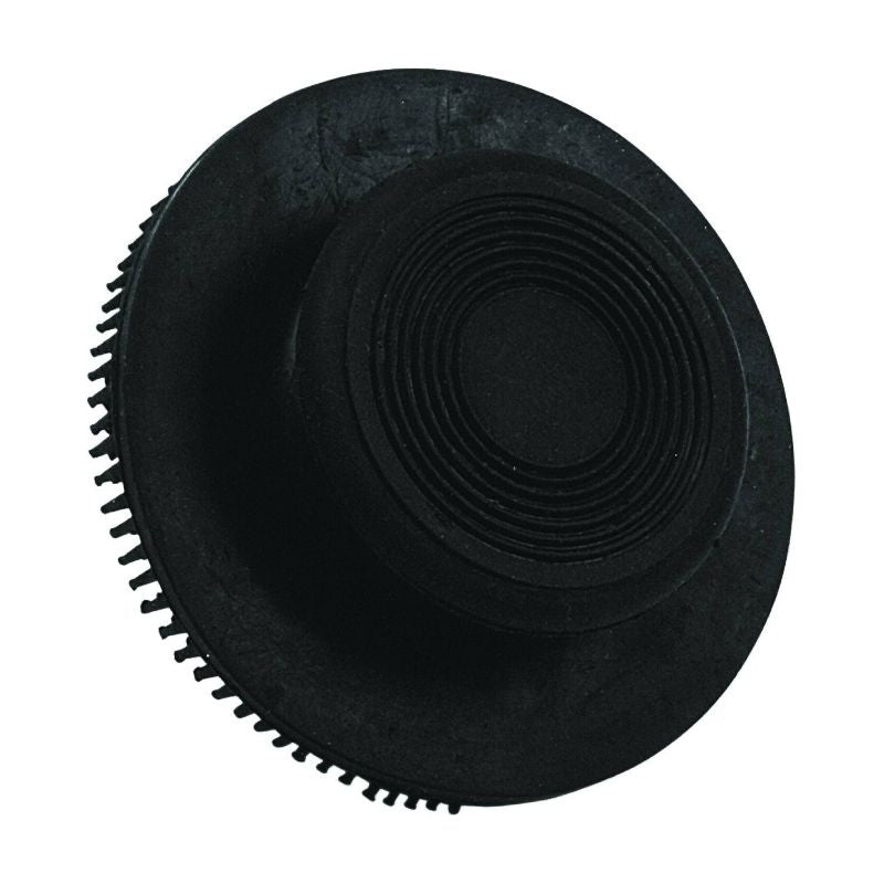 Partrade Round Soft Facial Curry Comb SM Black