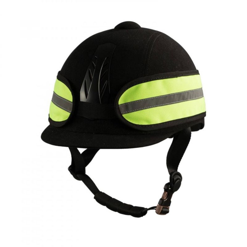 Horze Reflective Helmet Band One Size Yellow