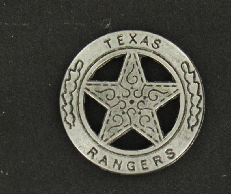 Texas Rangers Toy Badge Pin